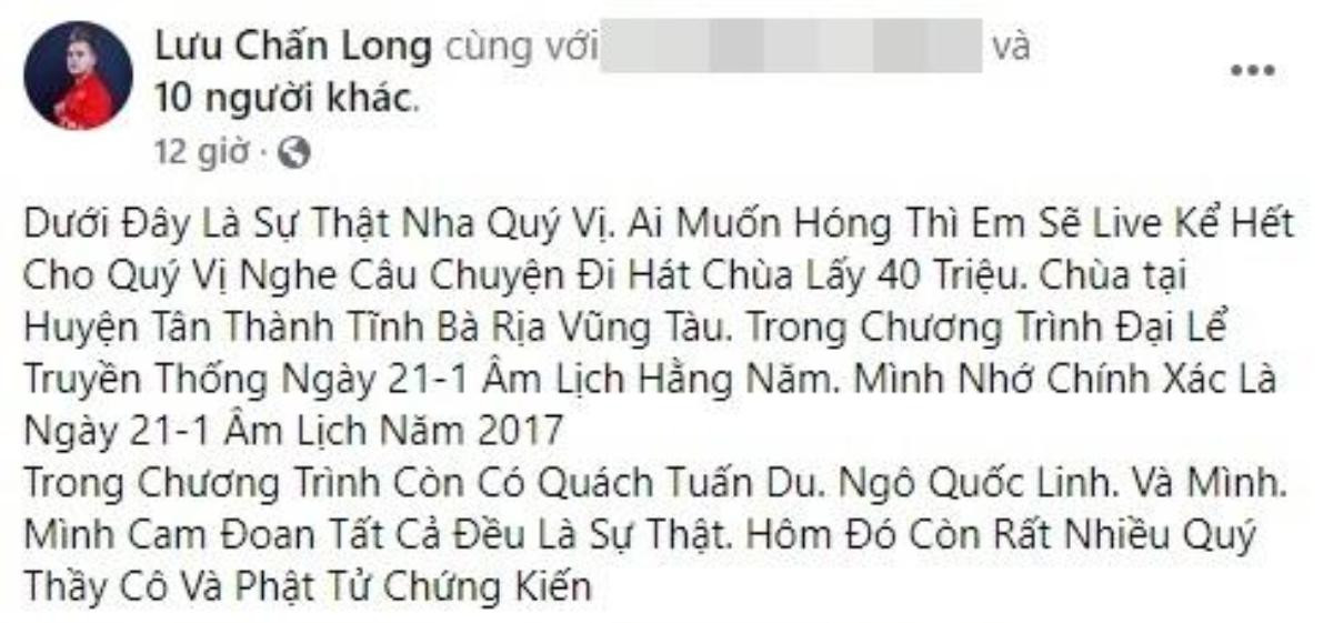 Quản lý Phi Nhung lên tiếng sau lời tố nhận show hát ở chùa 40 triệu: 'Một chữ 'xạo' chà bá lửa' Ảnh 2