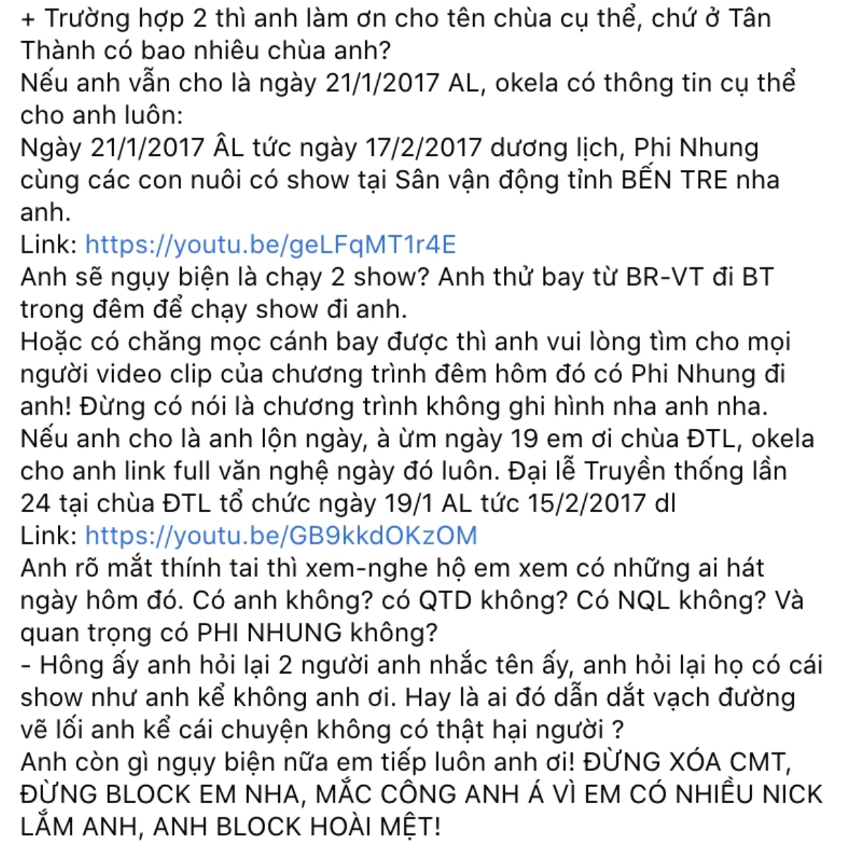 Quản lý Phi Nhung lên tiếng sau lời tố nhận show hát ở chùa 40 triệu: 'Một chữ 'xạo' chà bá lửa' Ảnh 5