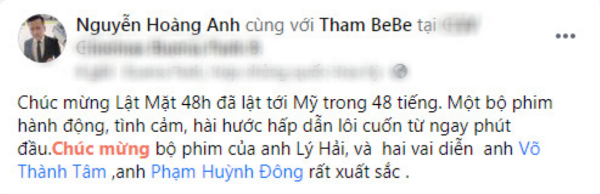 Thắm BeBe diện đầm 'xuyên thấu' cùng Hoàng Anh đi dự ra mắt phim 'Lật Mặt 48H' tại Mỹ Ảnh 1