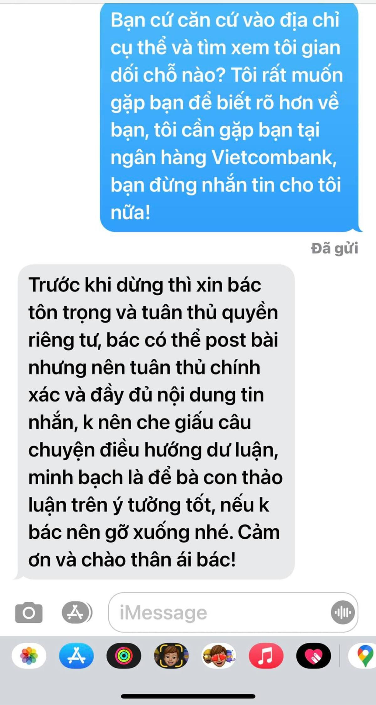 Bị người lạ mặt yêu cầu công khai sao kê ngân hàng tiền từ thiện, ông Đoàn Ngọc Hải thẳng thắn đáp trả Ảnh 4