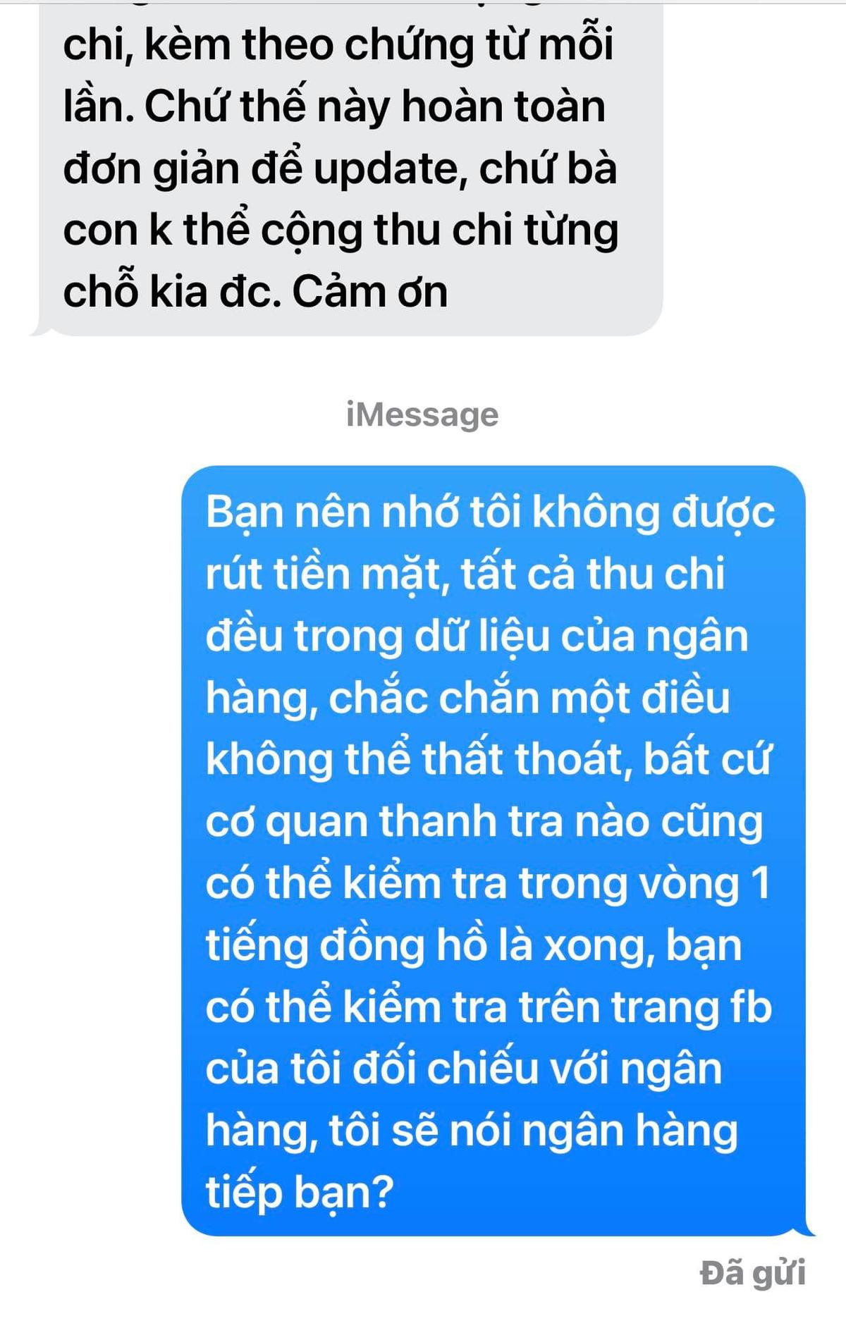 Bị người lạ mặt yêu cầu công khai sao kê ngân hàng tiền từ thiện, ông Đoàn Ngọc Hải thẳng thắn đáp trả Ảnh 3