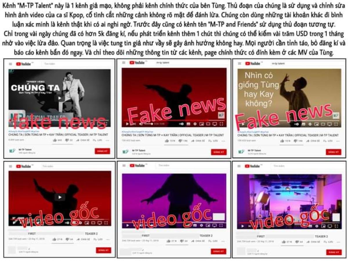 Fan 'nổi đóa' khi xuất hiện tài khoản Youtube giả mạo tung demo ca khúc Sơn Tùng hợp tác Kay Trần Ảnh 8