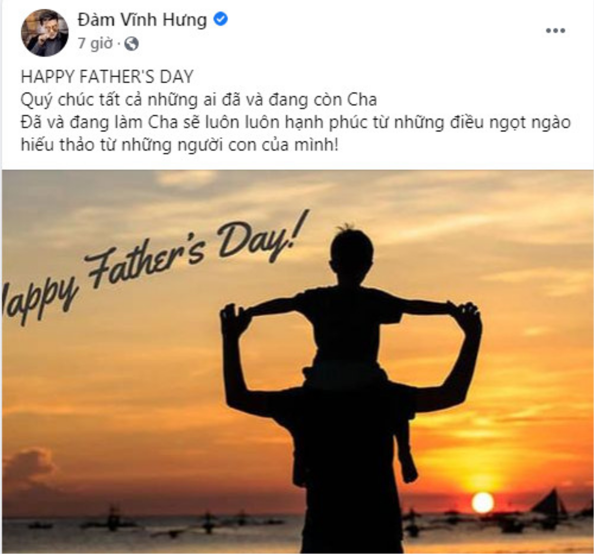 Sao Việt đồng loạt chia sẻ, gửi lời chúc ý nghĩa nhân Ngày của Cha Ảnh 4