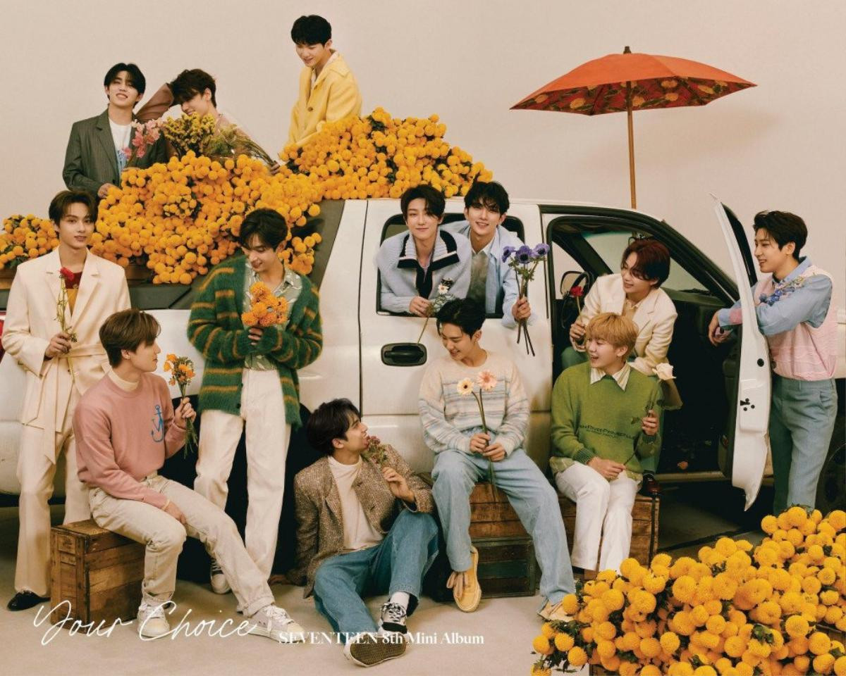 'Nhóm nhạc triệu bản' SEVENTEEN 'càn quét' bảng xếp hạng trong và ngoài nước với album mới Your Choice Ảnh 1