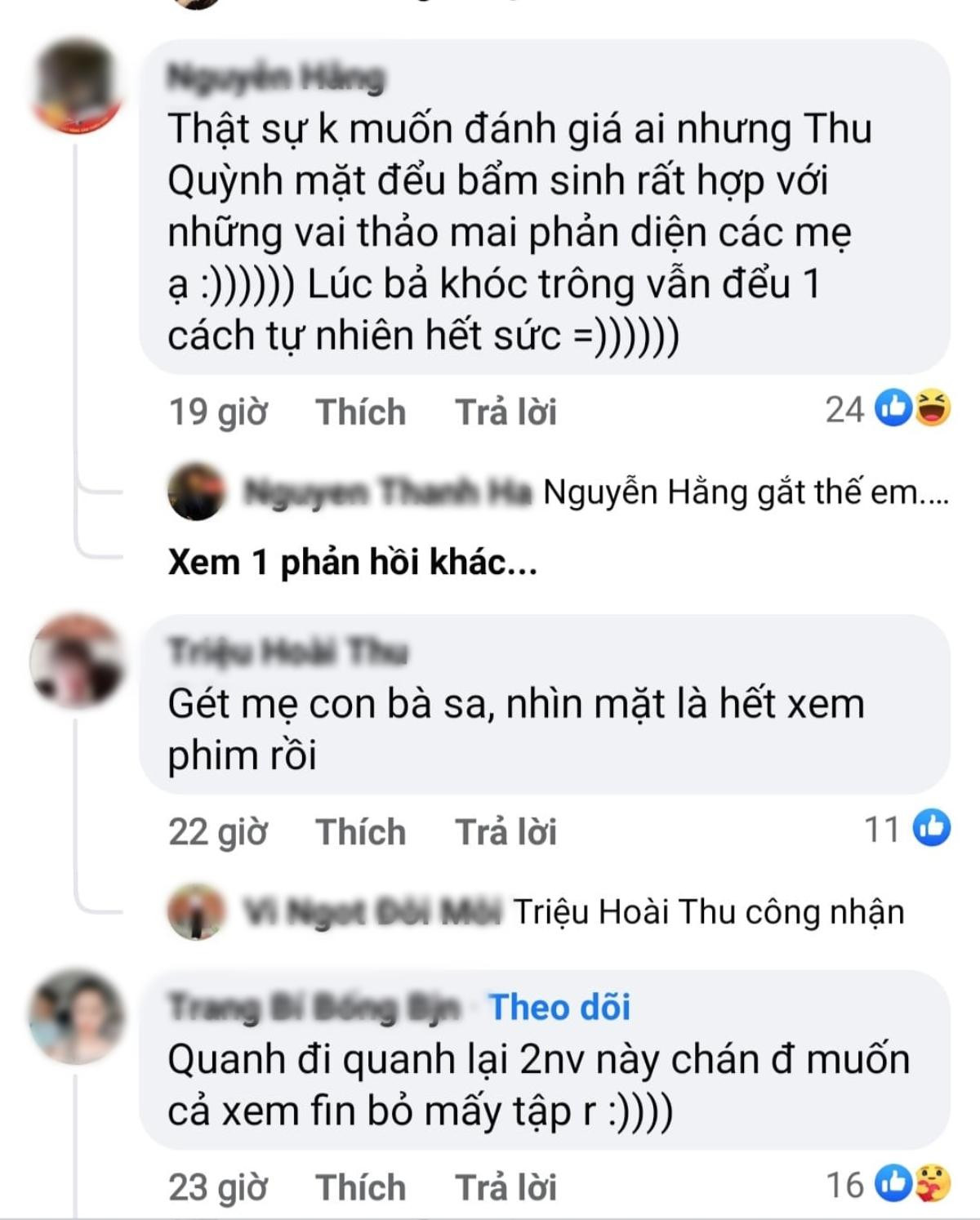 Không phải Phương Oanh, Thu Quỳnh mới là người khiến khán giả mệt mỏi về diễn xuất Ảnh 11