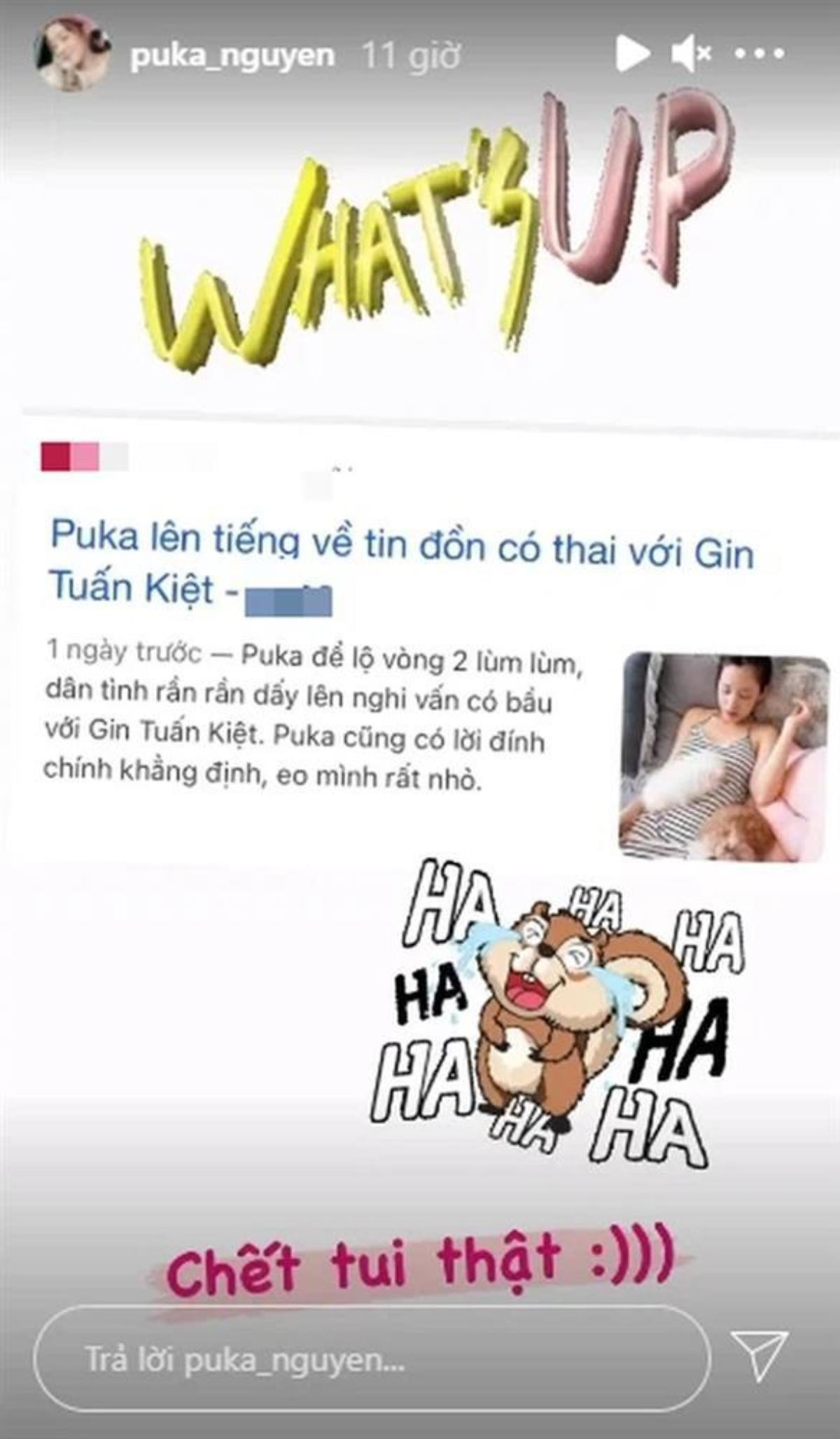 Puka gia nhập hội gái xinh bị đồn mang bầu vì lỗi thời trang khó cứu Ảnh 1