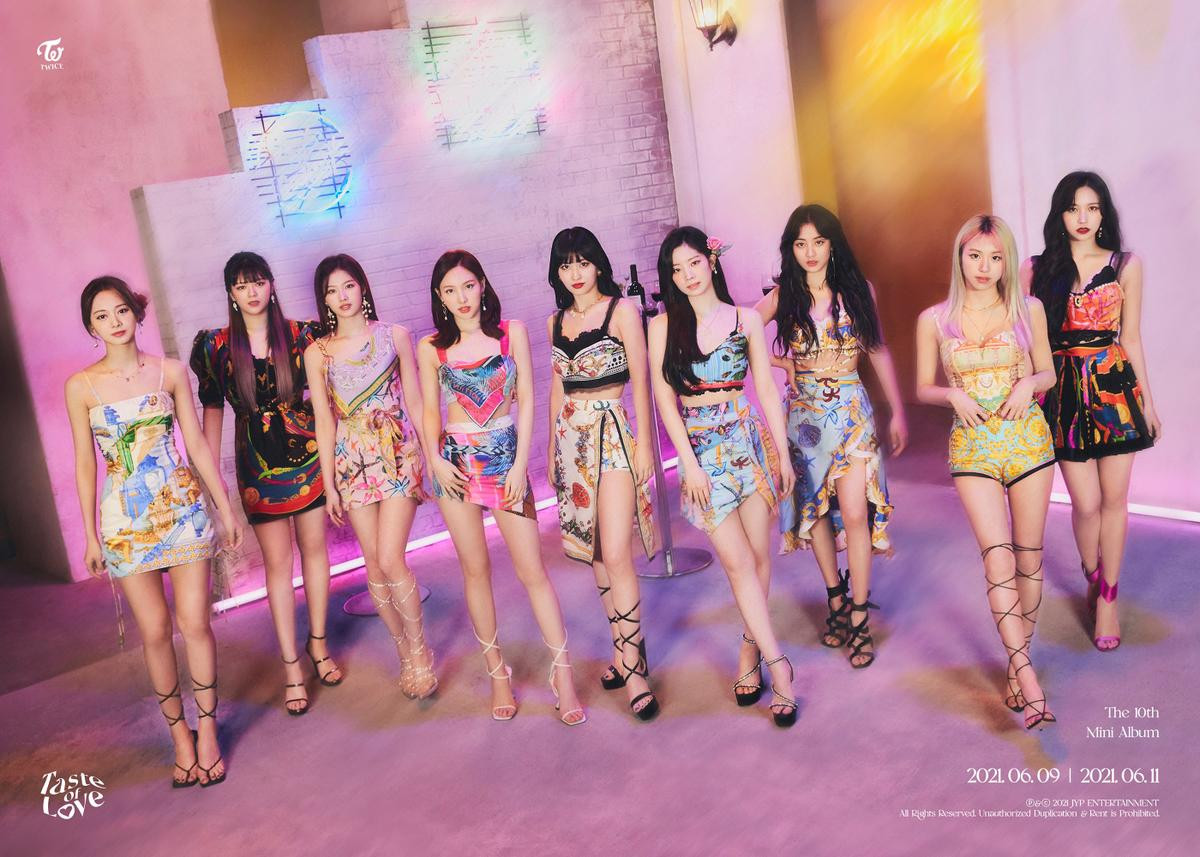 Chỉ với mini album Taste of Love, Twice là girlgroup đầu tiên giật top 1 BXH doanh thua album Billboard Ảnh 4