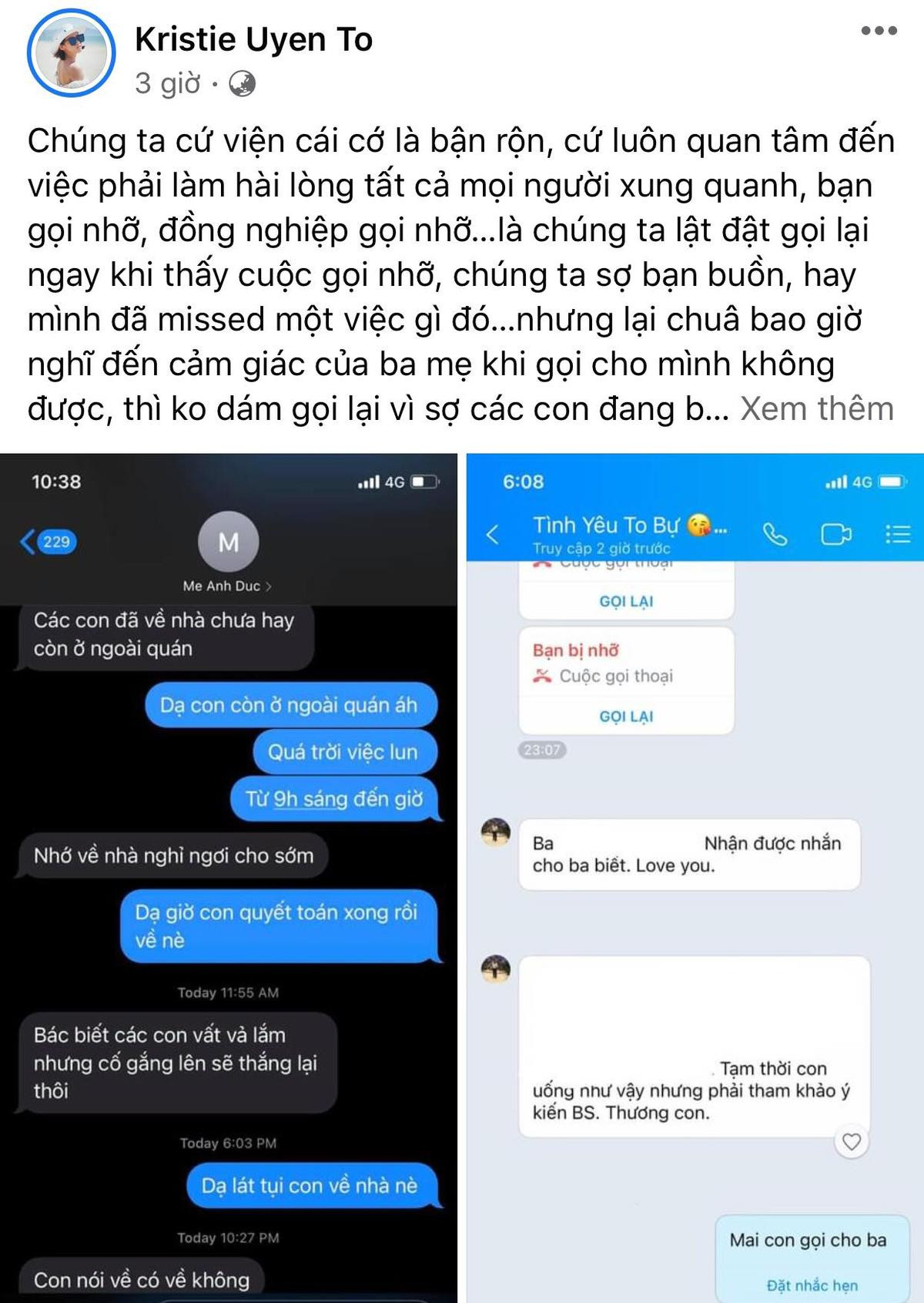 Bạn gái Anh Đức khoe tin nhắn mẹ chồng tương lai quan tâm, netizen liền ủng hộ: 'Anh chị cưới sớm đi' Ảnh 1