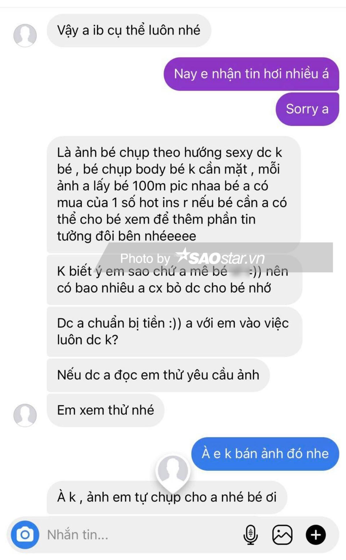 Độc quyền: Cô gái có 12 mối tình tiết lộ có đại gia trả giá 5 tỷ để chụp ảnh hở hang, còn bị gạ tình Ảnh 2