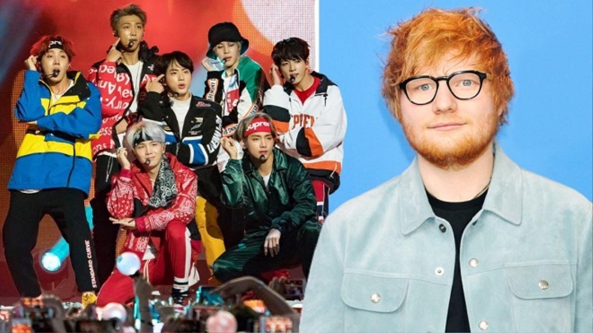 Dân tình 'nháo nhào' chỉ với một câu nói của Ed Sheeran: 'Tôi vừa làm việc với BTS' Ảnh 2