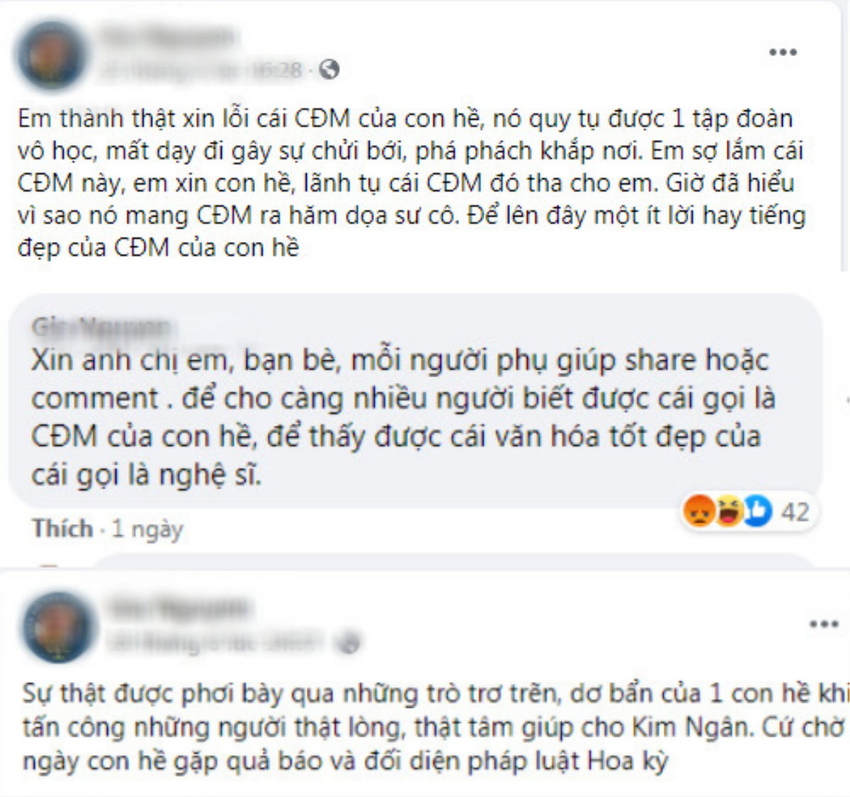 Thúy Nga lên tiếng đáp trả khi bị em họ ca sĩ Kim Ngân mắng chửi thậm tệ: 'Đó giờ giúp ai cũng bị phản' Ảnh 2