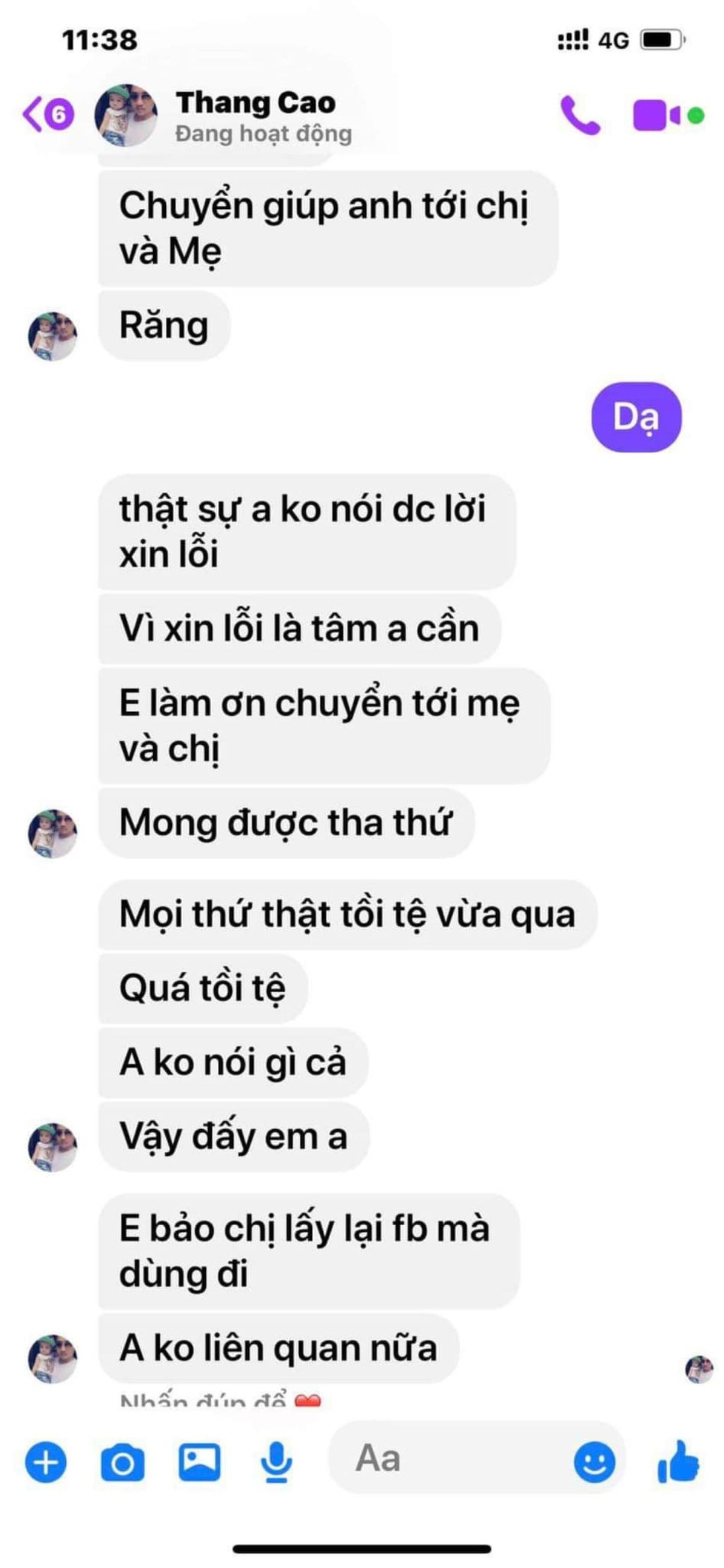 Cô Xuyến 'phản dame' khi bị 'tố' ngoại tình, tung loạt tin nhắn chồng cũ thứ 4 từng xin tha thứ? Ảnh 5