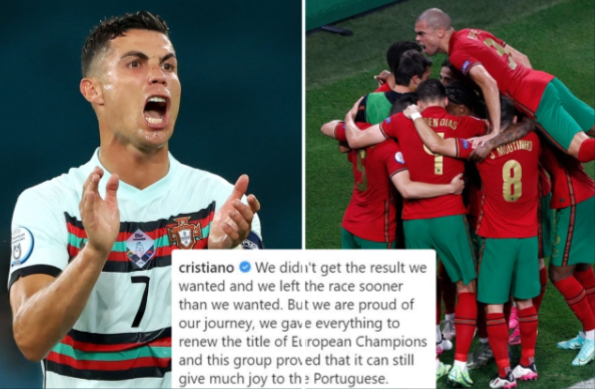 Ronaldo phá vỡ im lặng sau khi bị loại khỏi EURO 2020 Ảnh 2