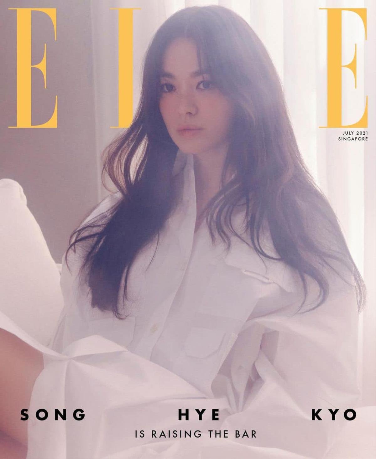 Song Hye Kyo ảo diệu, mơ màng khoe chân thon thả trên tạp chí Elle Ảnh 1