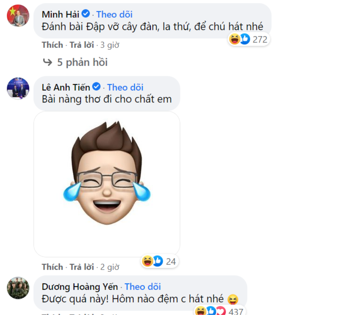 Đoàn Văn Hậu 'thả thính' bằng bài hát, Jack và Quang Lê, Hoàng Dũng được fan 'réo gọi' Ảnh 3