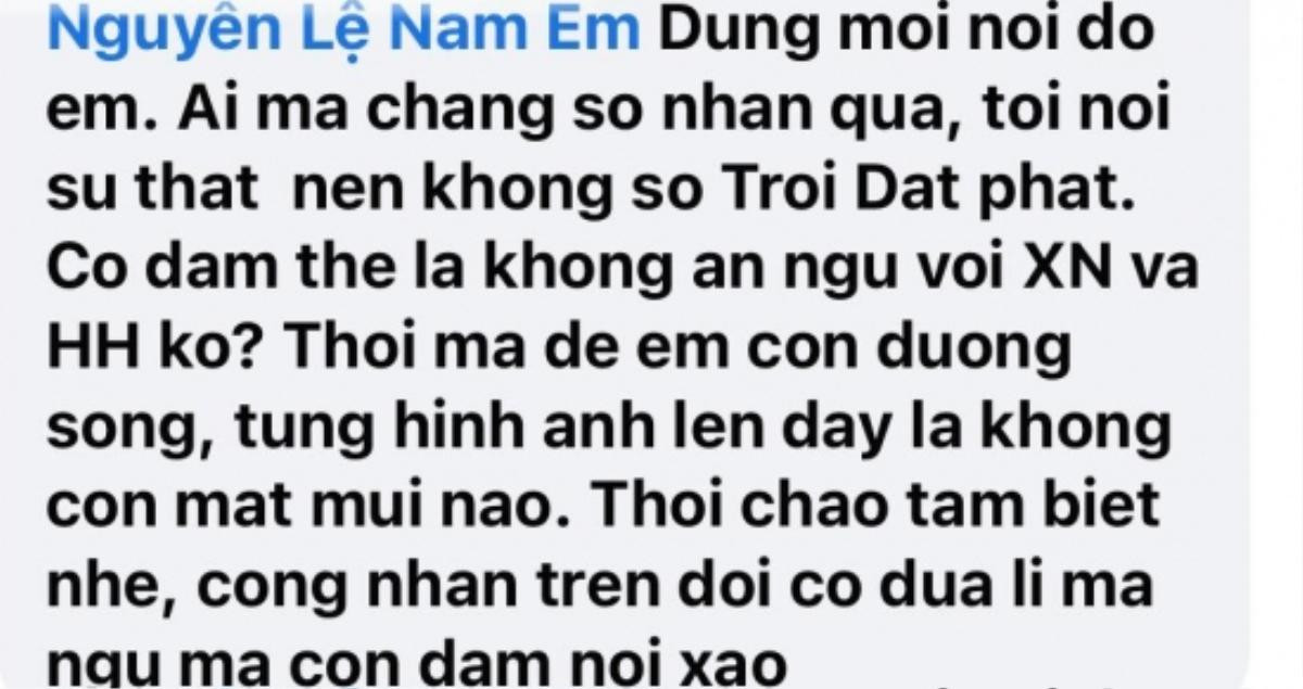 Nam Em cãi tay đôi với anti-fan vì bị tố 'ngủ hết người này tới người khác', còn lôi loạt cái tên này vào Ảnh 3