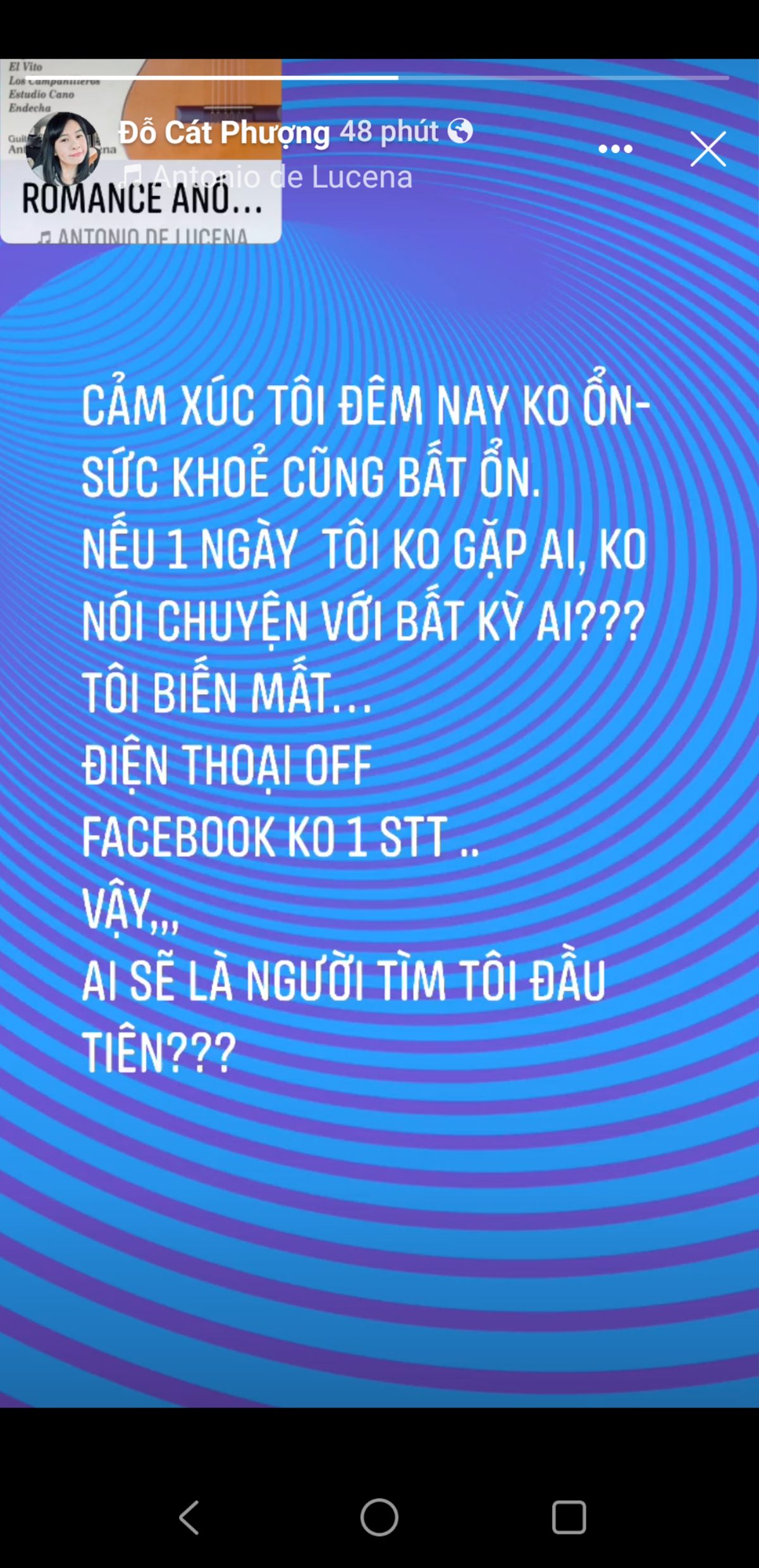 Nửa đêm, Cát Phượng tiết lộ sức khỏe bất ổn, đòi 'biến mất, không muốn gặp ai' sau chia sẻ 'đẻ hết được' Ảnh 1