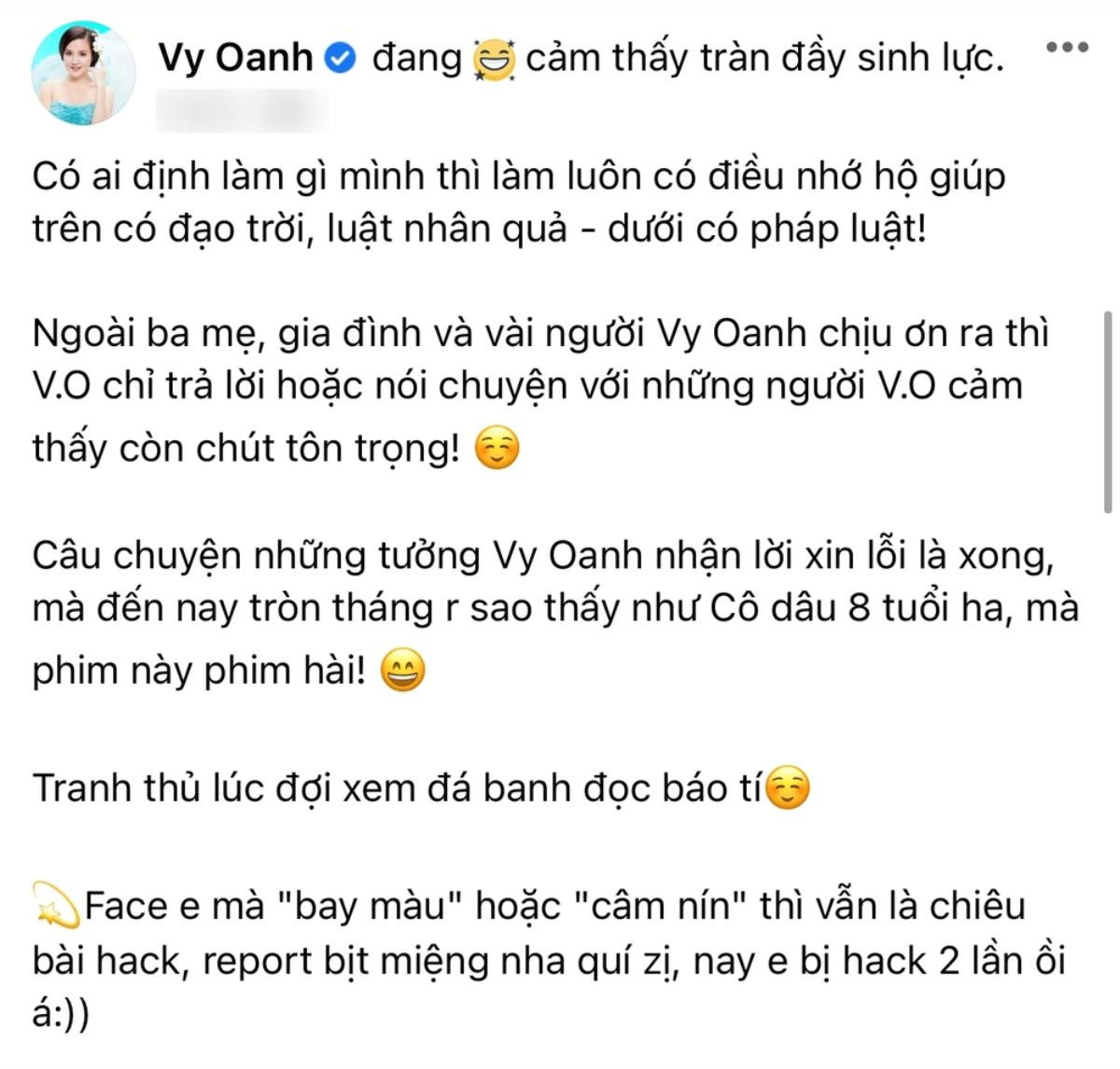 Vy Oanh lên tiếng sau ồn ào bị xin 200 tỷ đồng vào quỹ từ thiện mổ tim Ảnh 2