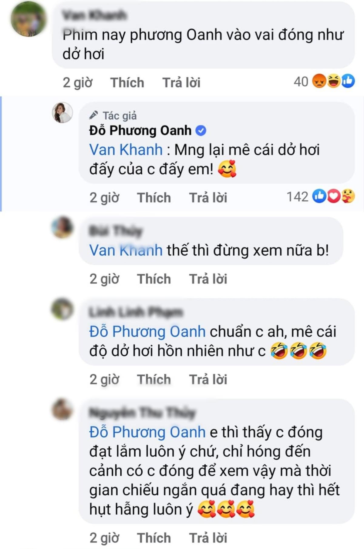 Bị antifan chê diễn như dở hơi, Phương Oanh đáp trả ngay: 'Khán giả lại mê cái dở hơi đấy của chị' Ảnh 7