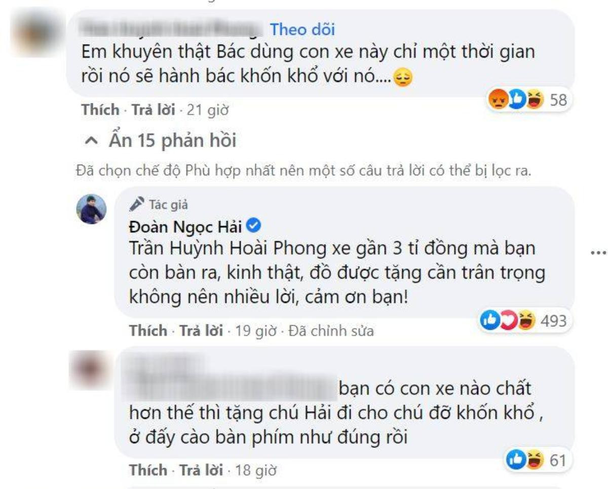 Vừa khoe xe cứu thương được NS Việt Hương gửi tặng, ông Đoàn Ngọc Hải lại bị dân mạng kém duyên trù ẻo Ảnh 4