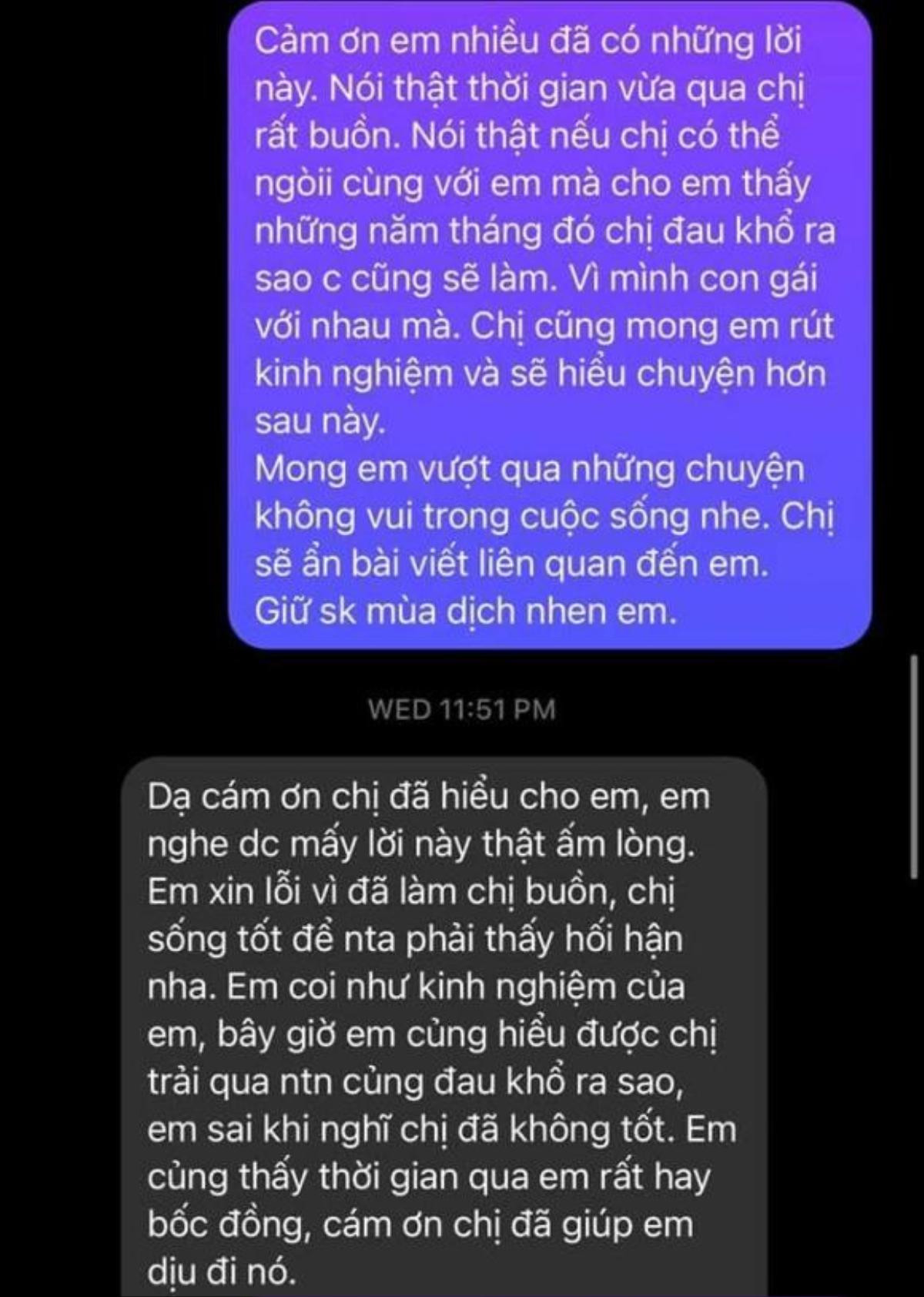 Thái Trinh nhận được lời xin lỗi khi bị đồn chuyện 'hợp đồng tình yêu' với Quang Đăng Ảnh 3