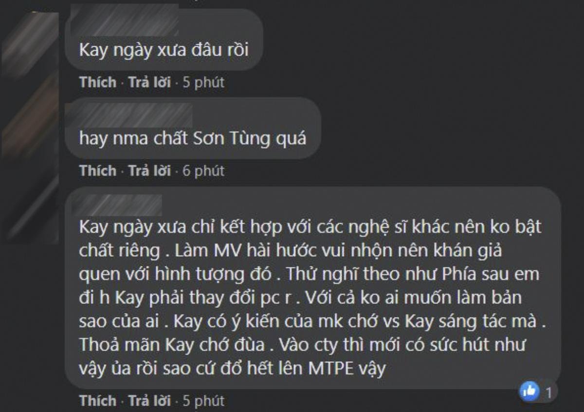 Phản ứng của dân mạng về MV mới của 'gà nhà' Sơn Tùng: Thất vọng quá Kay Trần ơi! Ảnh 10