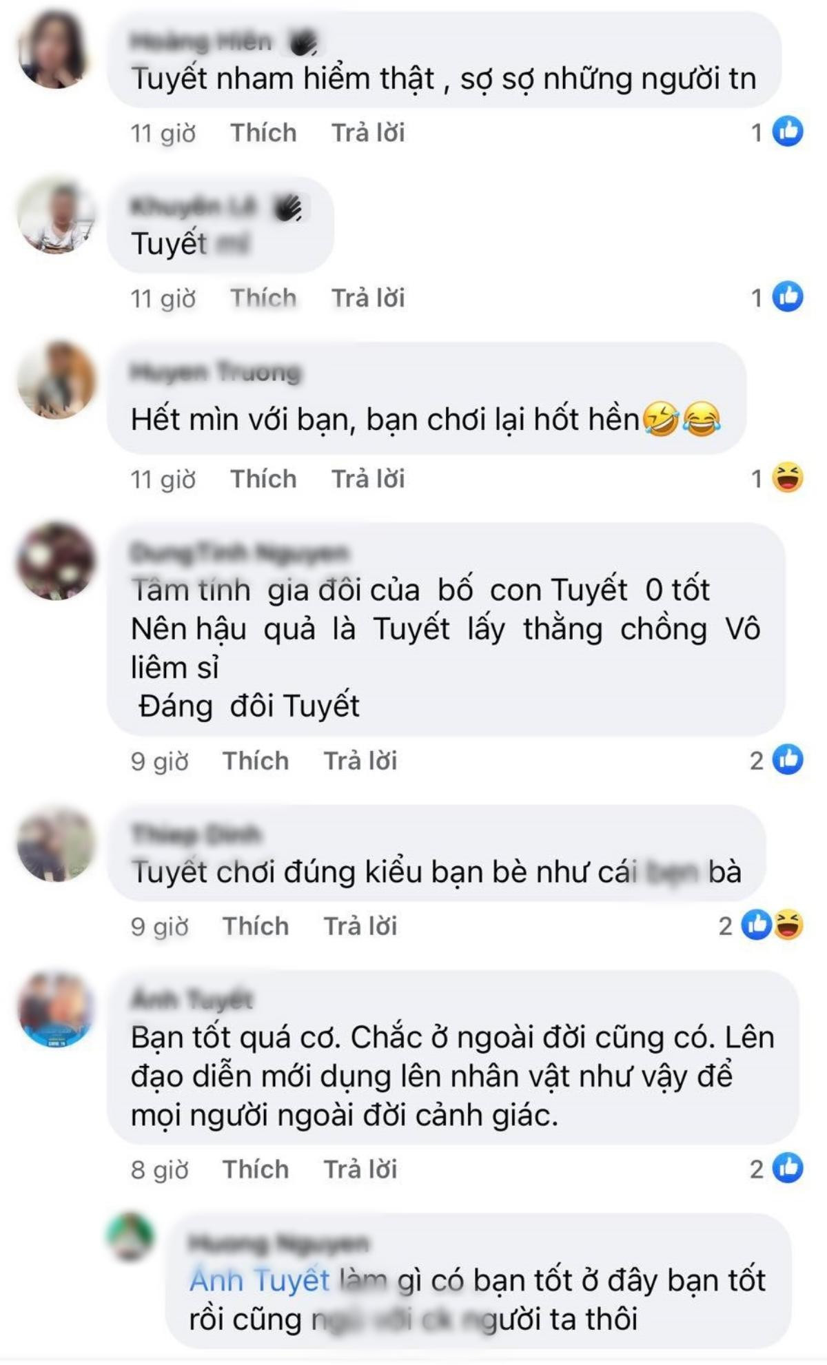 'Lươn hậu' Tuyết của 'Mùa hoa tìm lại' nhắn tin tranh luận tay đôi với antifan Ảnh 5