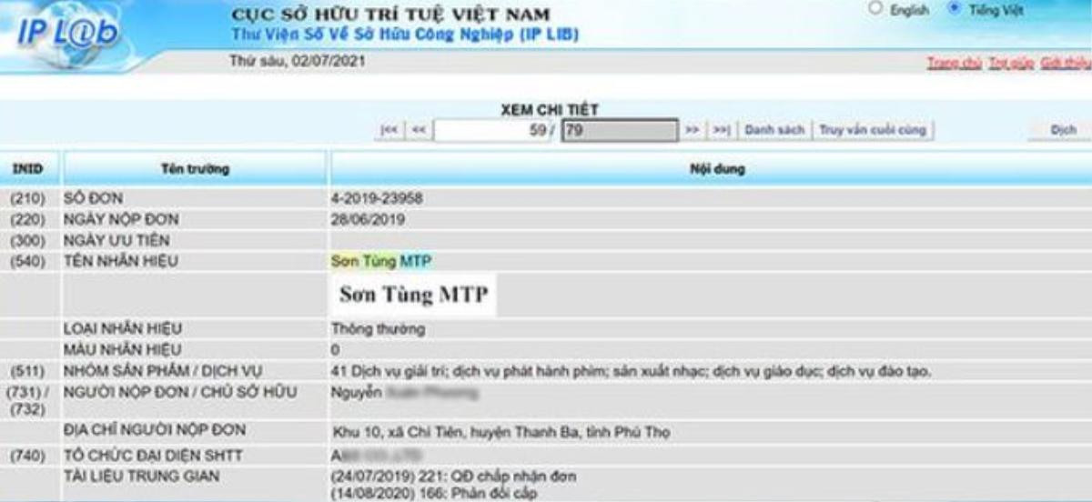 Sơn Tùng M-TP mém chút nữa đã không thể dùng tên thương hiệu của mình? Ảnh 3