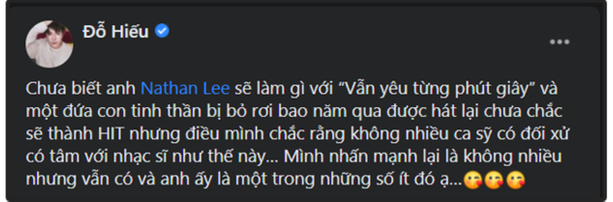 Đỗ Hiếu xác nhận Nathan Lee mua thêm bài của Cao Thái Sơn: 'Không nhiều ca sĩ có tâm với nhạc sĩ thế này' Ảnh 2