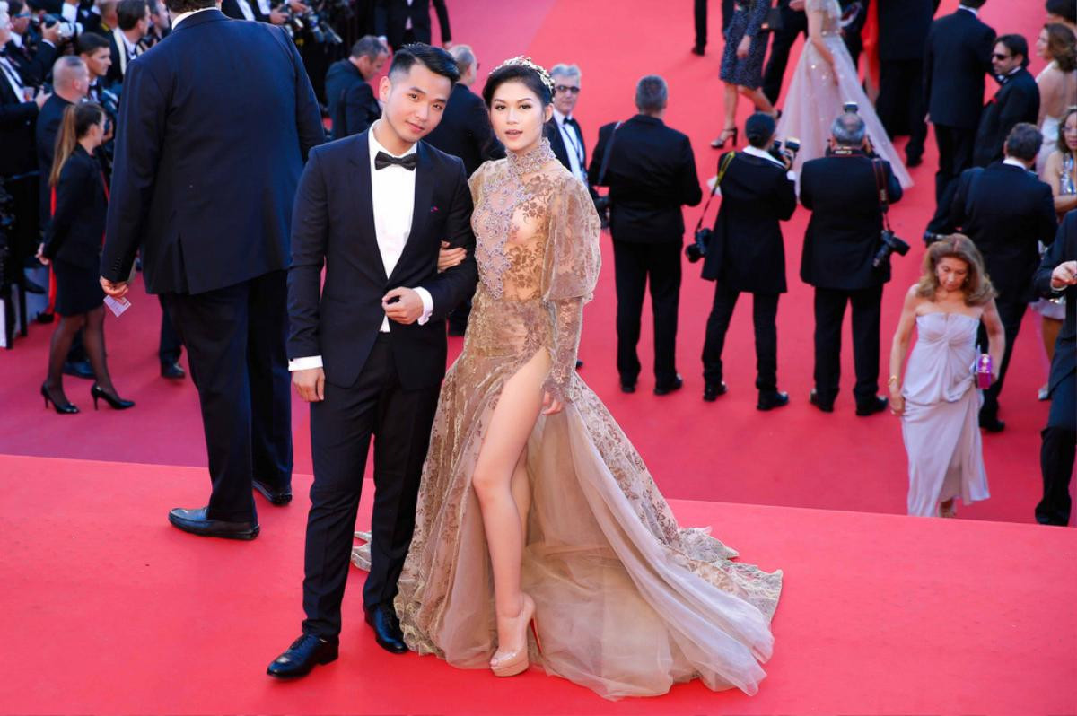 Những bộ váy của sao Việt 'gây bão' tại Cannes: Ngọc Trinh - Lý Nhã Kỳ đứng đầu nhưng style đối lập 100% Ảnh 19