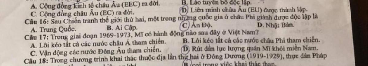 Phương Mỹ Chi thừa nhận nhầm lẫn ở môn Sử với kiến thức 'Ấn Độ thuộc châu nào?', hổ thẹn xin lỗi cô giáo Ảnh 1