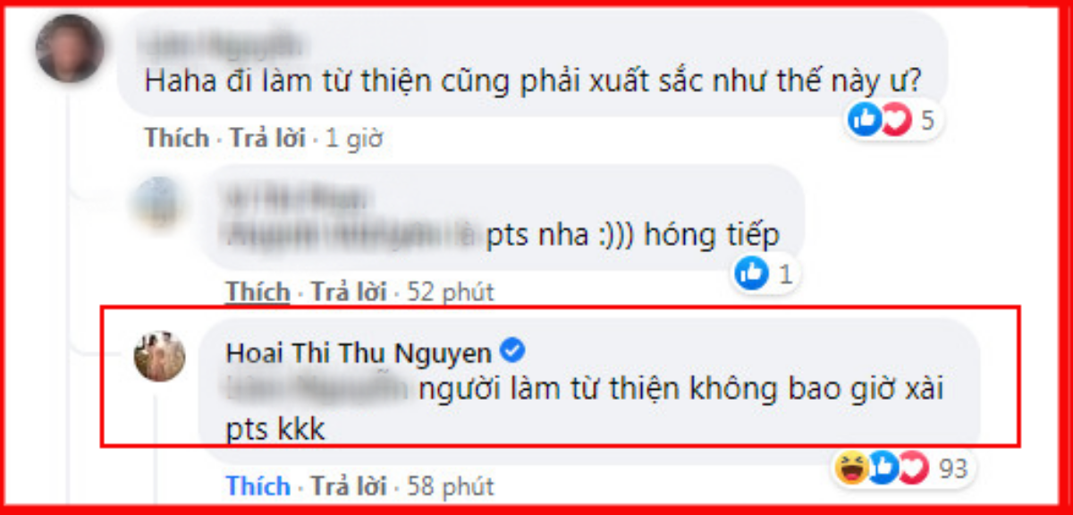 HH Thu Hoài lên tiếng sau khi Vy Oanh tung bằng chứng 'phản pháo': 'Làm từ thiện không bao giờ photoshop' Ảnh 3