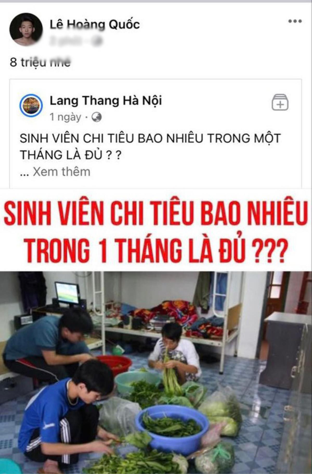 Nam sinh ngủ quên được CSGT đến tận nhà đưa đi thi tiết lộ chi tiêu hàng tháng khiến dân mạng bất ngờ Ảnh 2