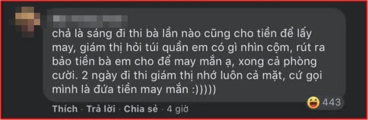 Giám thị yêu cầu kiểm tra vật dụng mang vào phòng thi, nam sinh lấy ra một thứ khiến tất cả cười ngất Ảnh 4