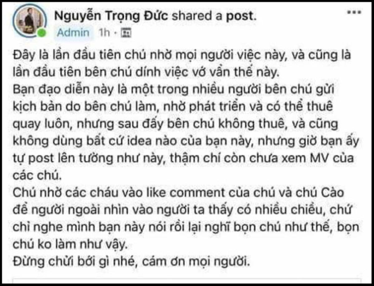 Thành viên Da LAB gây tranh cãi khi xúc phạm đạo diễn MV, lại còn kêu gọi fan thả tim nữa chứ? Ảnh 7