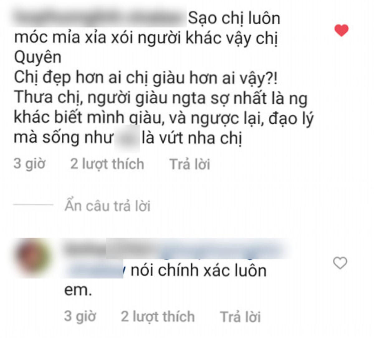 Lệ Quyên đăng status nói lời đạo lý, nào ngờ bị dân mạng ùa vào 'chửi tan nát' vì lý do này Ảnh 2