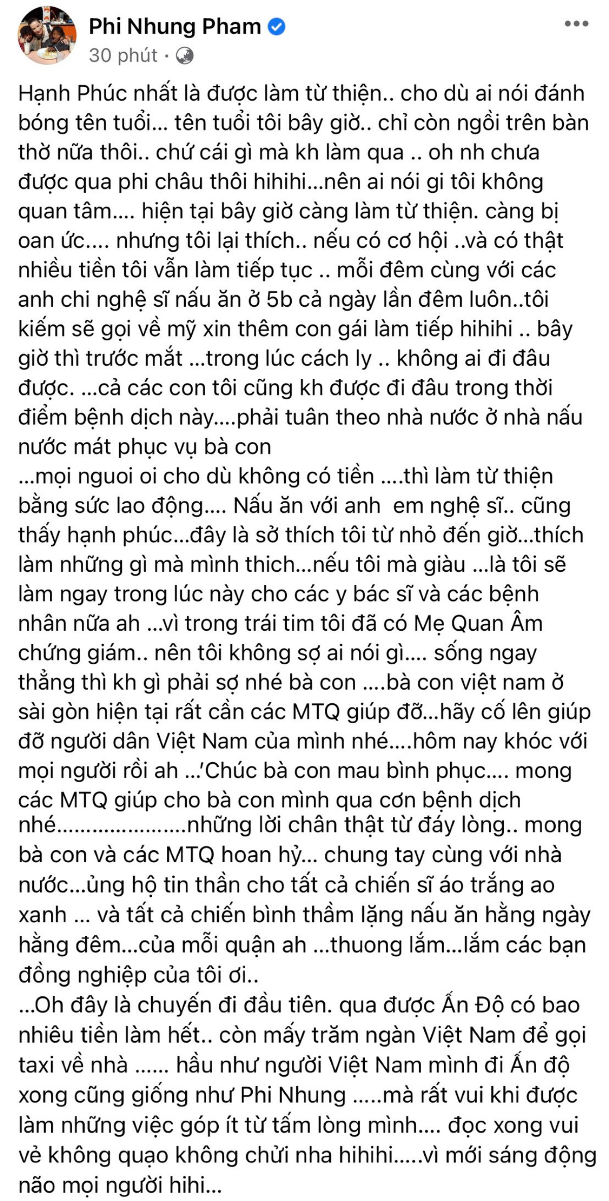 Phi Nhung: 'Bây giờ càng làm từ thiện, càng bị oan ức nhưng tôi lại thích' Ảnh 5