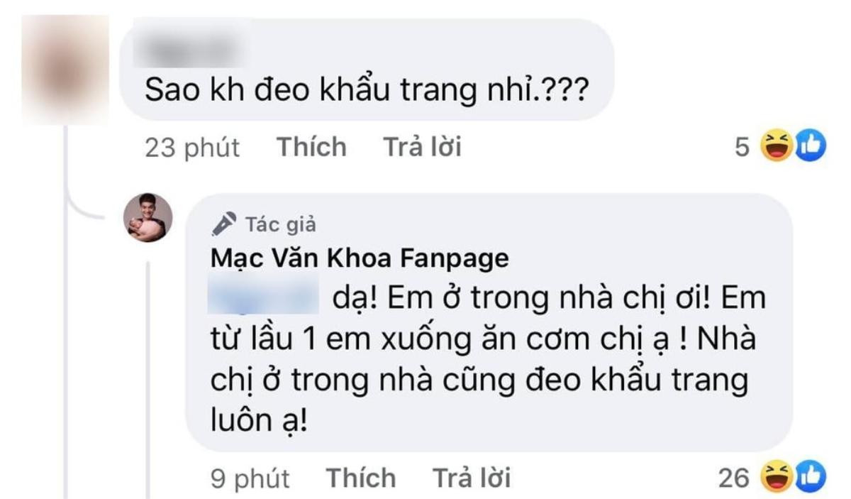 Lên đồ đi sinh nhật giữa mùa dịch, Mạc Văn Khoa bị 'nhắc' đeo khẩu trang và cách trả lời đầy hài hước Ảnh 3