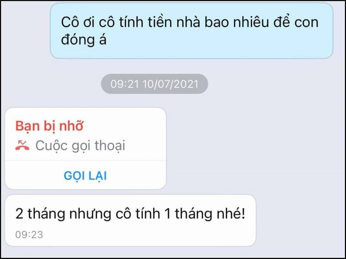 Chật vật giữa mùa dịch, sinh viên bất ngờ nhận được tin nhắn đầy xúc động từ chủ nhà Ảnh 4