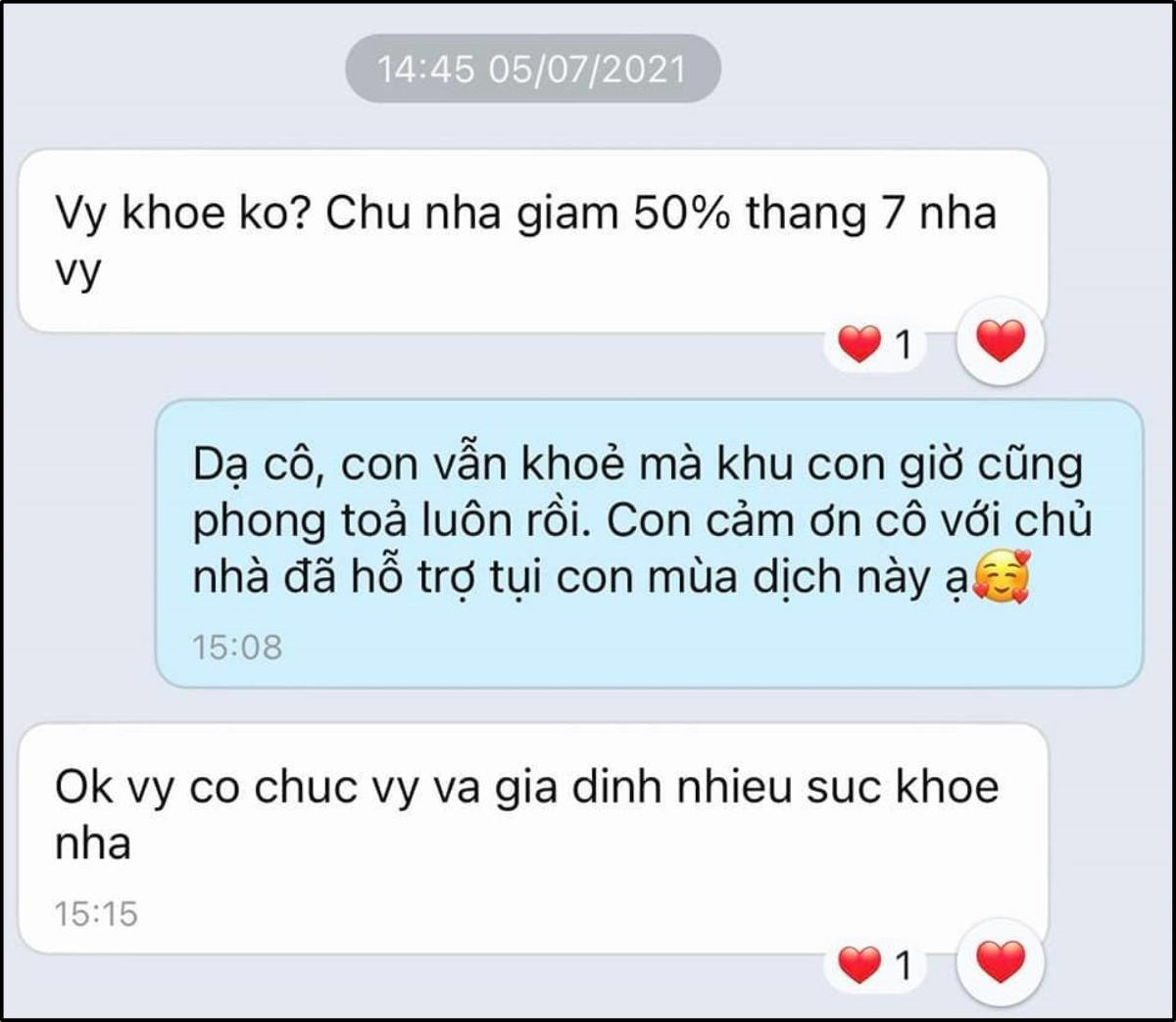 Chật vật giữa mùa dịch, sinh viên bất ngờ nhận được tin nhắn đầy xúc động từ chủ nhà Ảnh 3