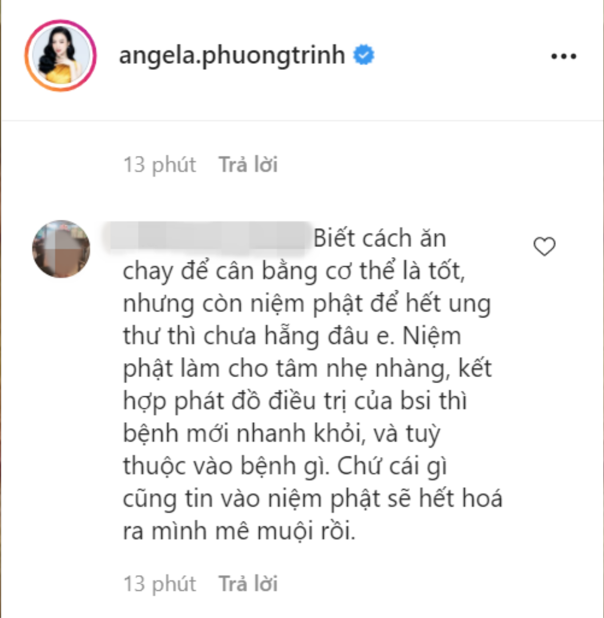 Chia sẻ thông tin chữa bệnh ung thư bằng cách 'nói chuyện với khối u', Angela Phương Trinh gây tranh cãi Ảnh 3