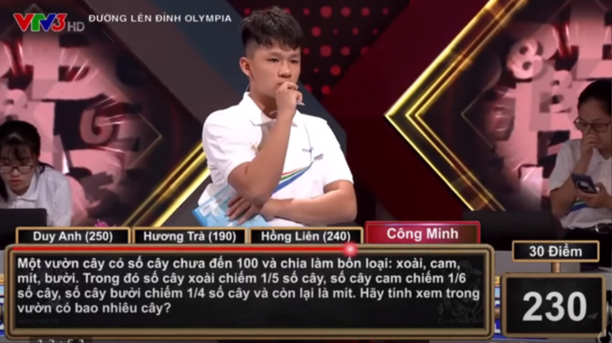 Nam sinh Quảng Ngãi lội ngược dòng ngoạn mục, từ vị trí thấp nhất vươn lên giành vòng nguyệt quế Olympia Ảnh 2