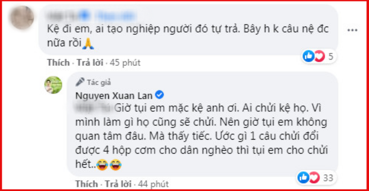 Bị 'hỏi khó' về việc từ thiện của Hoài Linh, Xuân Lan đáp trả 'cực gắt' khiến dân mạng hả hê Ảnh 5