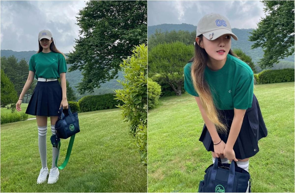 Gu thời trang của golf thủ Hyomin 'đốn tim' người hâm mộ Ảnh 5