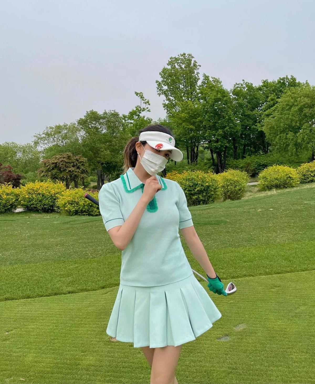 Gu thời trang của golf thủ Hyomin 'đốn tim' người hâm mộ Ảnh 6