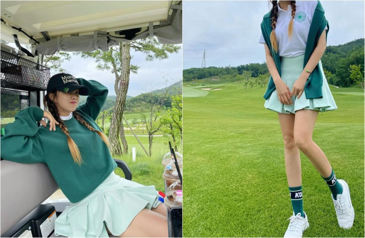 Gu thời trang của golf thủ Hyomin 'đốn tim' người hâm mộ Ảnh 4