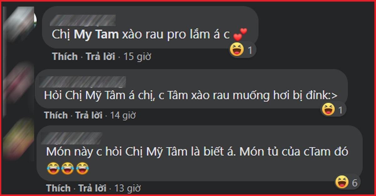 Tò mò cách làm rau muống xào, fan chỉ ngay Hari Won cần thỉnh giáo Mỹ Tâm ngay và luôn! Ảnh 8