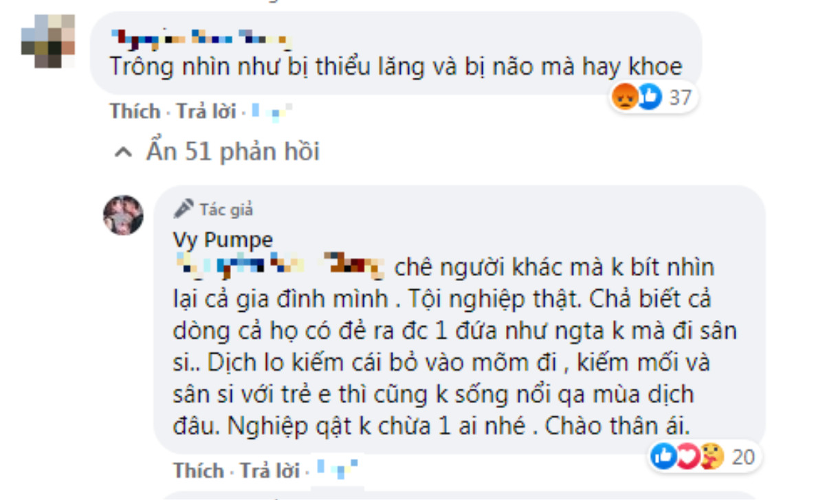 Vợ Mạc Văn Khoa phẫn nộ đáp trả khi con gái bị antin fan chê nhìn như thiểu năng Ảnh 2