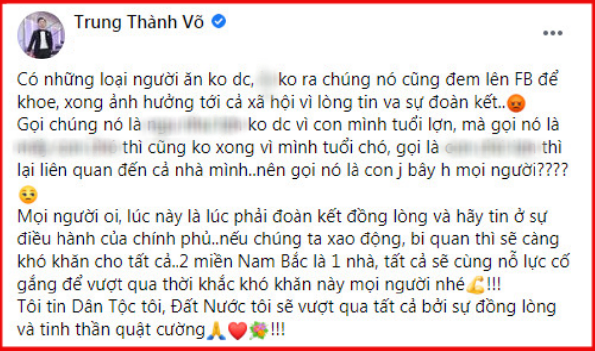 Phát ngôn văng tục, MC Thành Trung nói gì khi bị cảnh báo 'đừng giẫm lên vết xe đổ' của nghệ sĩ Đức Hải Ảnh 1