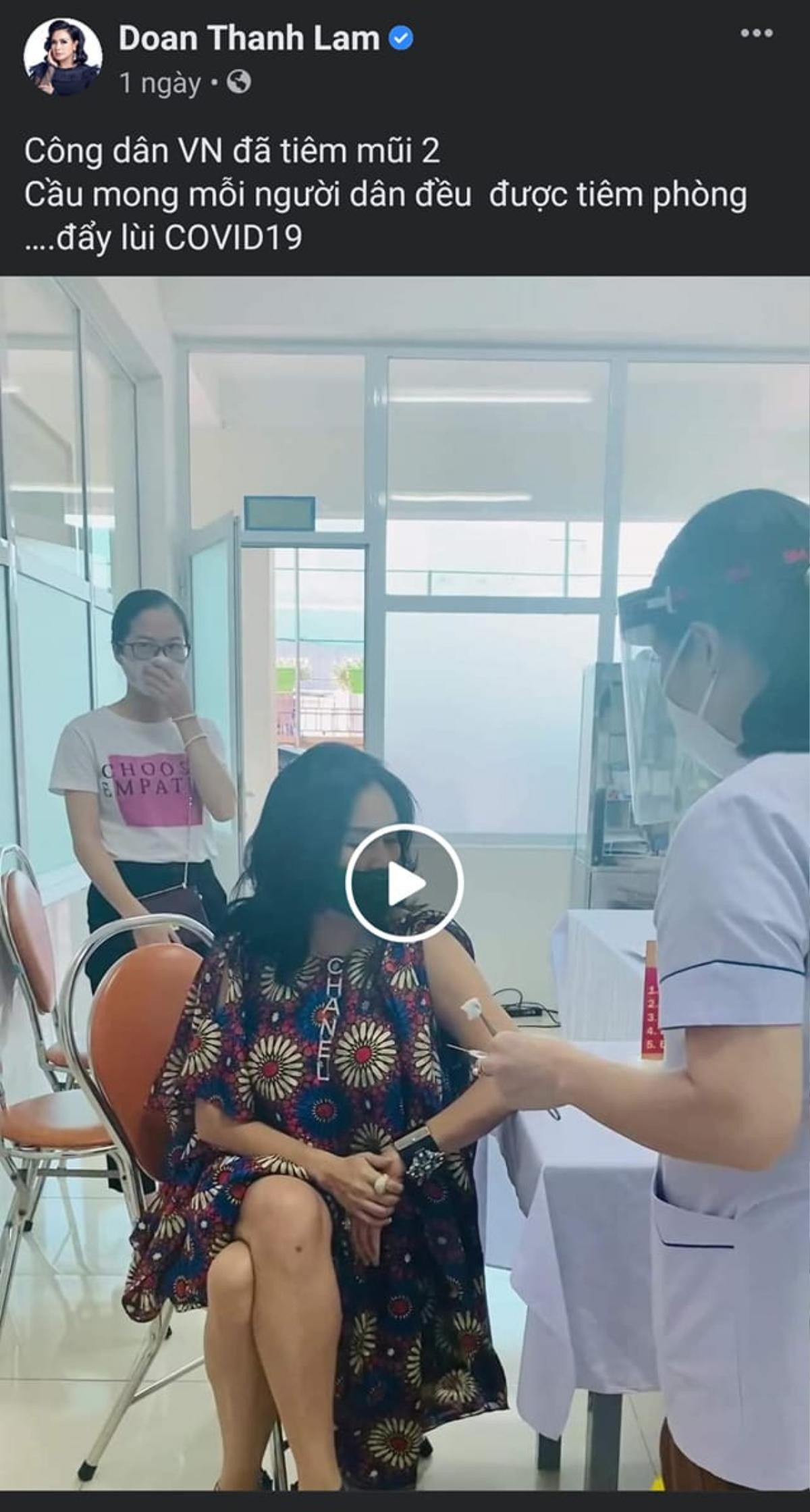 Diva Thanh Lam bức xúc vì bị 'chì chiết' do khoe đã được tiêm 2 mũi vắc-xin, phủ nhận việc được ưu ái Ảnh 3